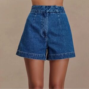 MESHKI Abel Denim Shorts
